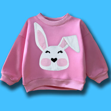 Hello Bunny Tee - Pink