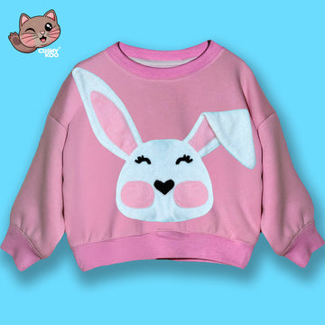 Hello Bunny Tee - Pink