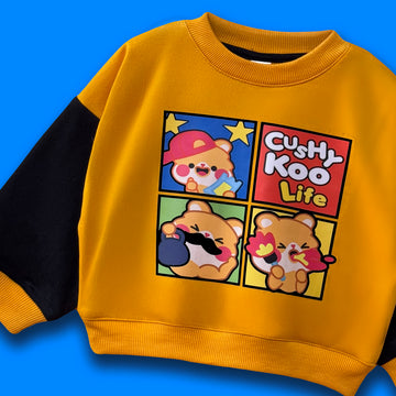 Cushykoo Life - Teddy Tee - Yellow