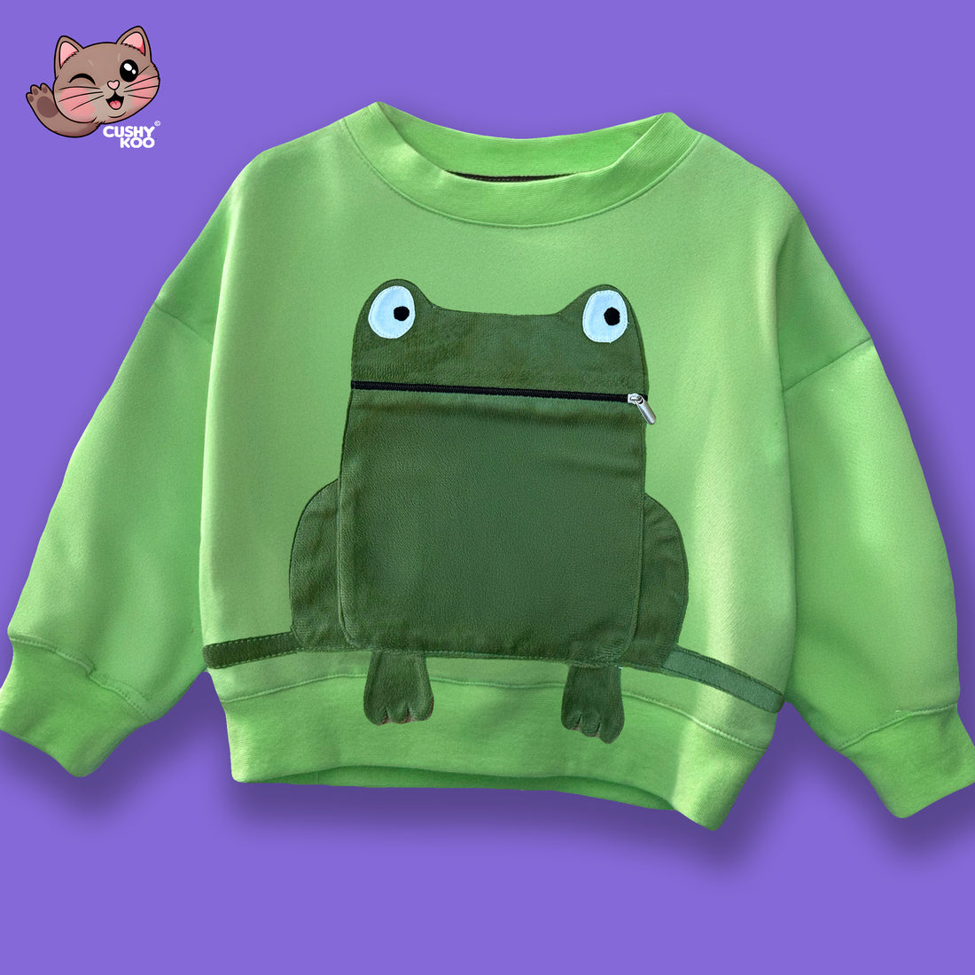 Croaky Frog Tee - Green