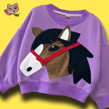 The Pony Tee - Purple