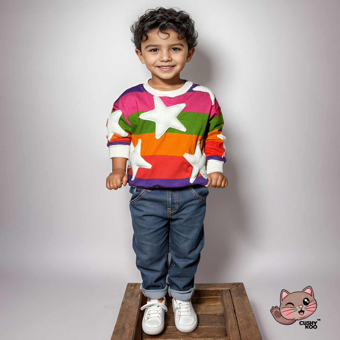 Stars and Stripes - Multicoloured Tee