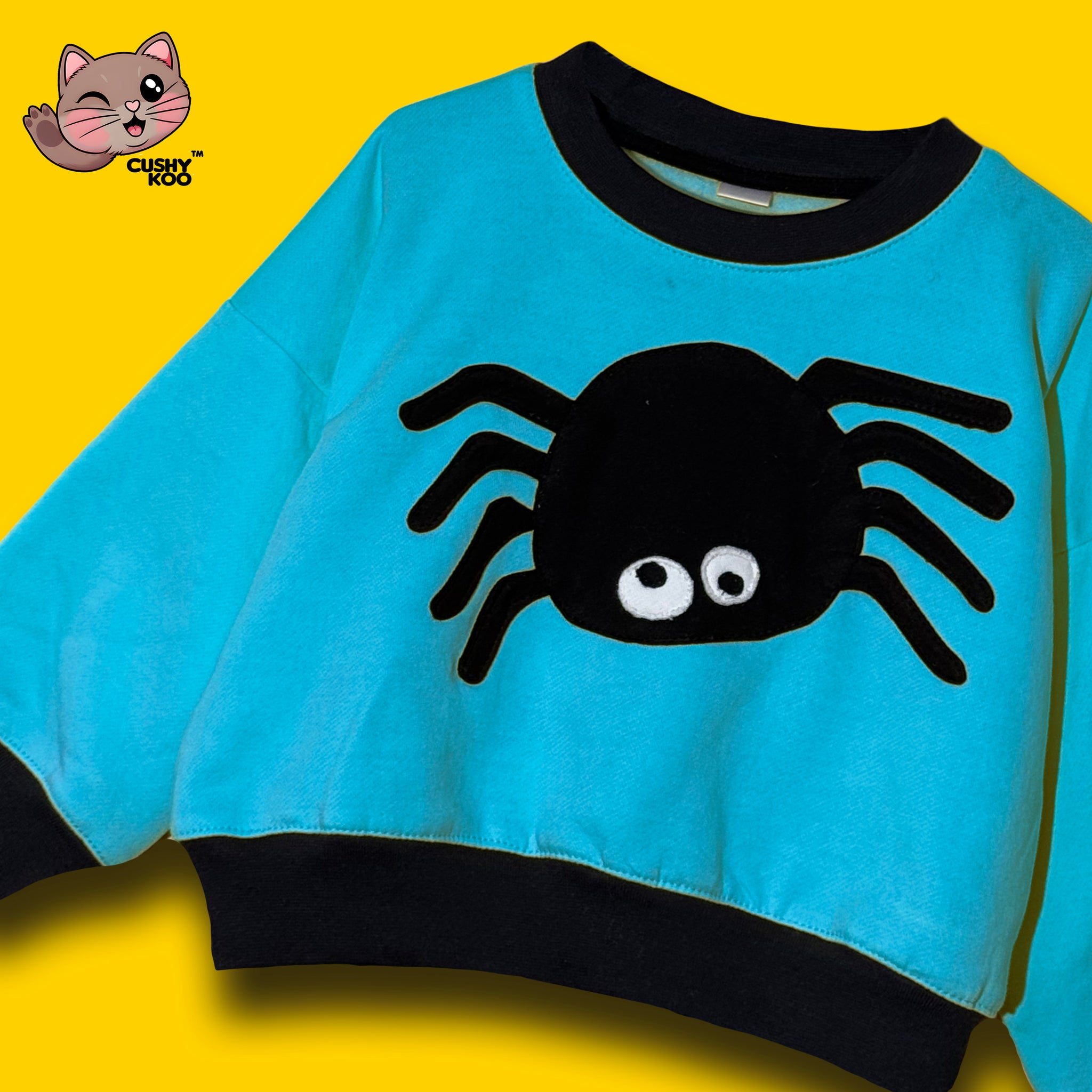 Incy Wincy Spider Tee - Blue