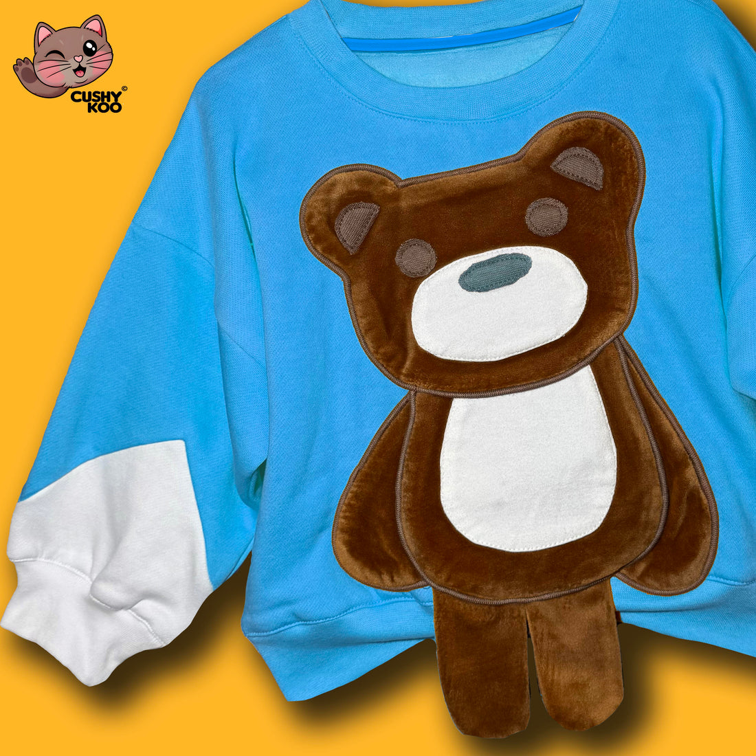 3D Teddy Tee - Blue